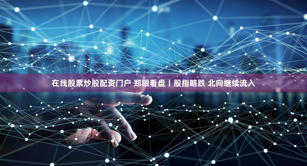 在线股票炒股配资门户 郑眼看盘丨股指略跌 北向继续流入